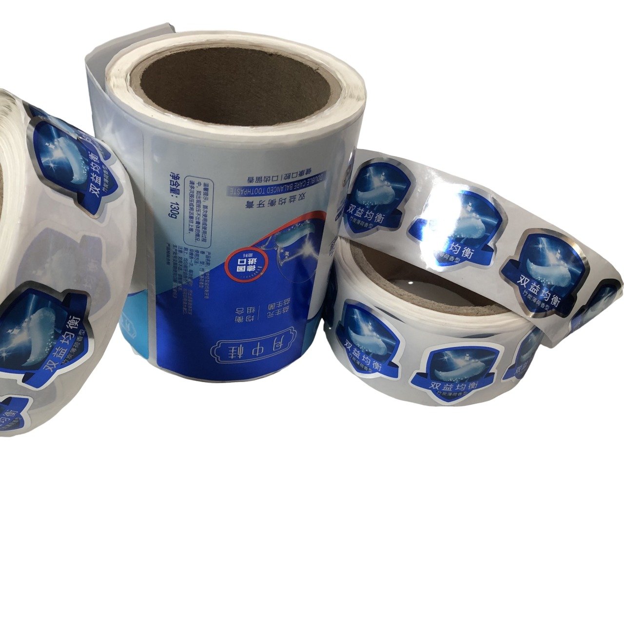 Custom Printed Logo Roll Plastic Vinyl PP Waterproof Adhesive Die Cut Sheet Bath Bottle Packaging Sticker Label Printing