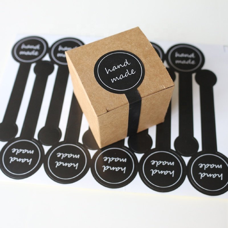 Custom Printing Company Logo Self Adhesive Fragile Paper Tamper Proof Seal Sticker Labels For package box