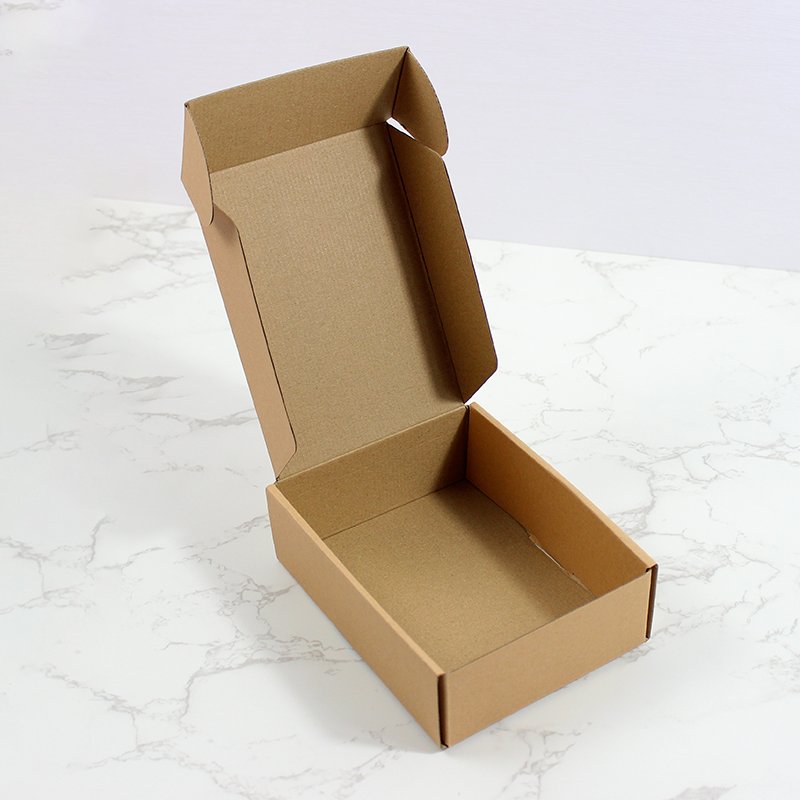 HXD Manufacturer Low MOQ Customized Print Corrugated Shipping Mailer Folding Packaging Kraft Paper Boxes