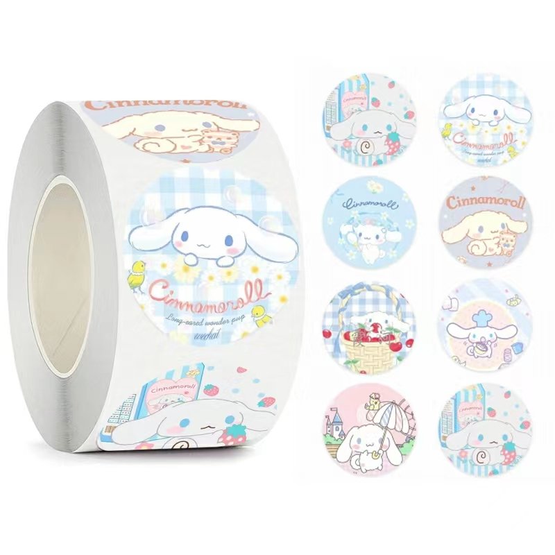 500pcs/set Animal Stickers Scrapbook Gift Stationery Label Stickers Handmade Anime Stickers Gift
