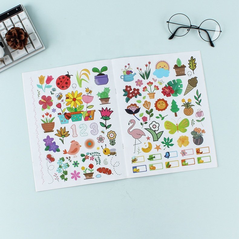 Ready to Ship Coloring Book Activity Books with Sticker Drawing Books for Children