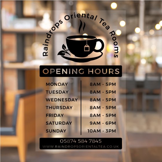 Large Store Front Window Decal Custom Printing, Outdoor Advertising Window Sticker