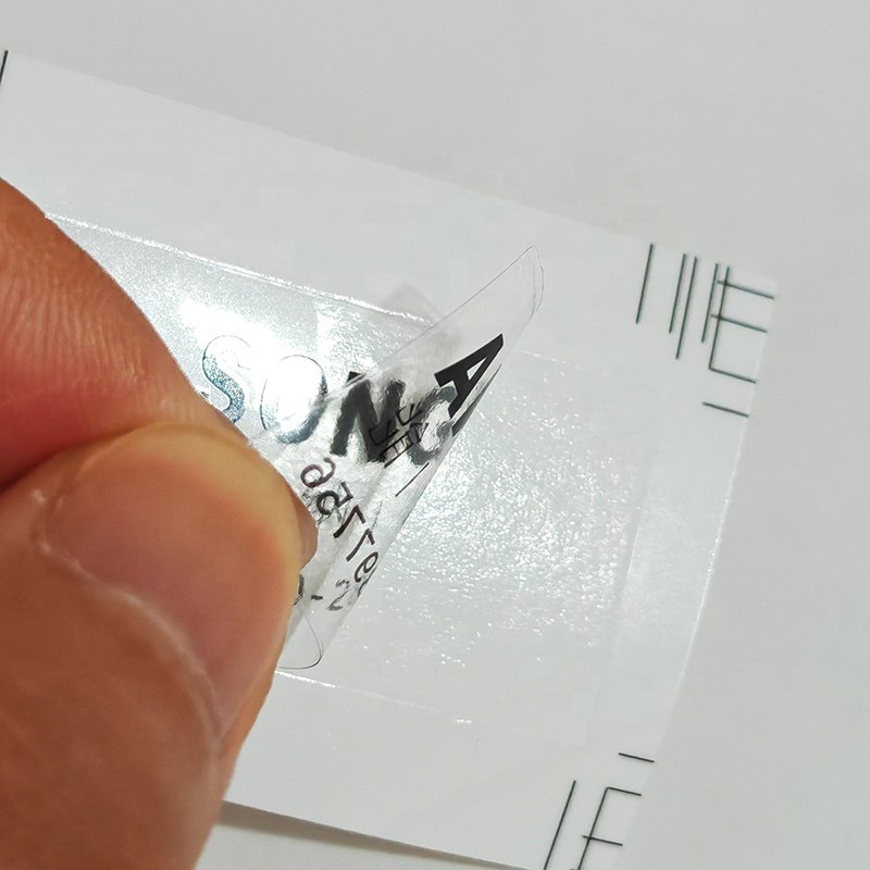 Yiwu Factory Customization UVDTF transfer printing Self-adhesive Sticker package Label Brand Shining Letter Logo for bottle