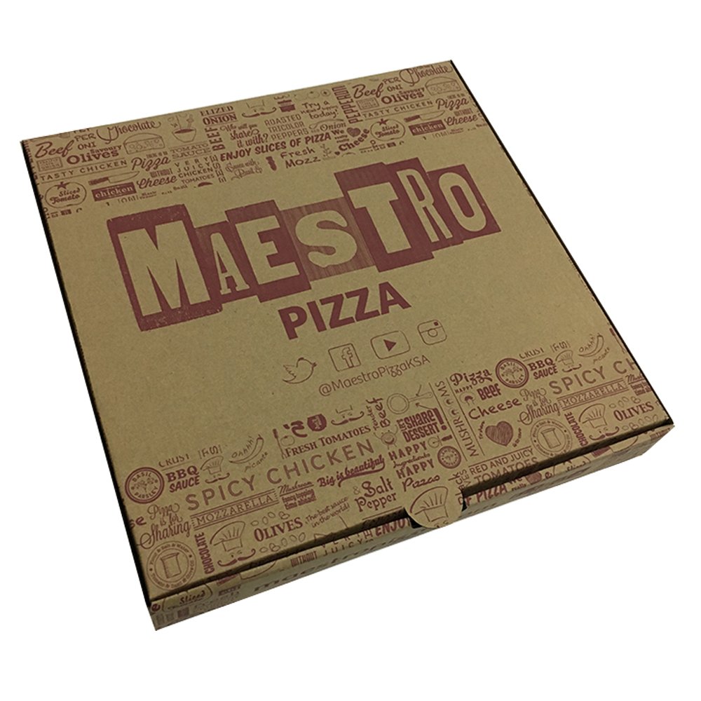 popular custom desgin sweet pink color small mailling corrugated pizza box