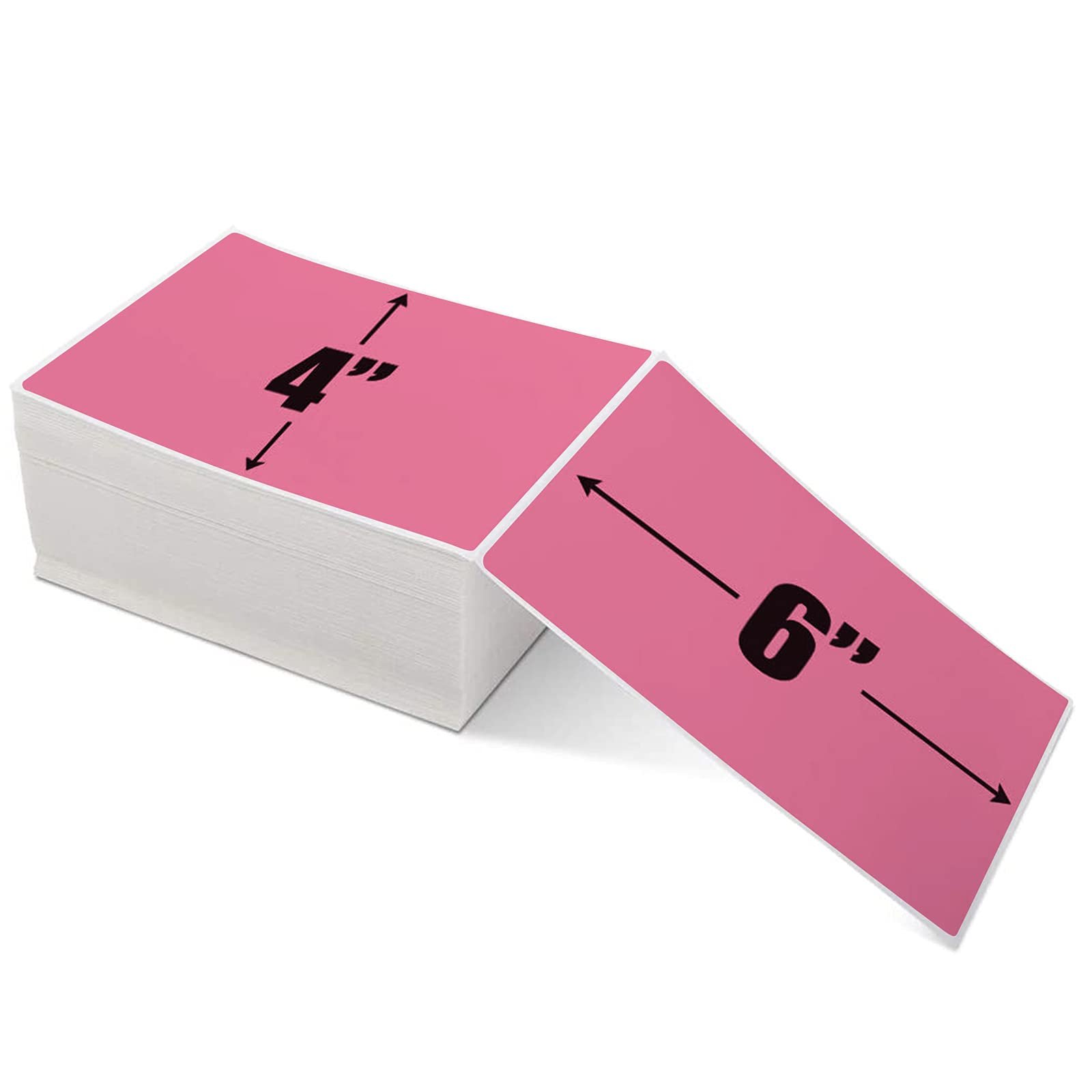 Factory Price White Blank 4x6" Shipping Label Waybill Adhesive Sticker A4 Direct Thermal Paper Roll 100 x 150mm Labels