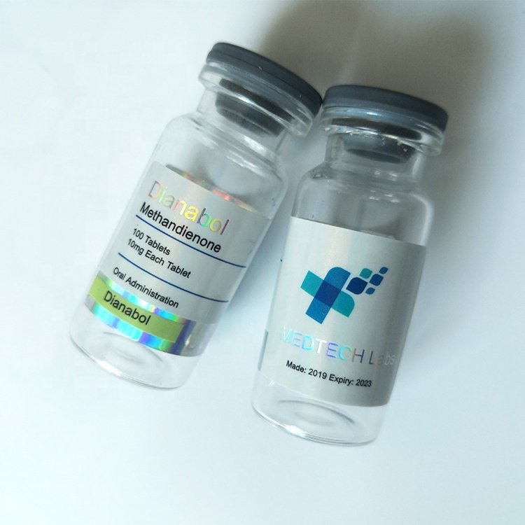 ZPT10-5 Small round silver rx sticker 10 ml hologram label hologram sealing stickers for custom 10ml vial box