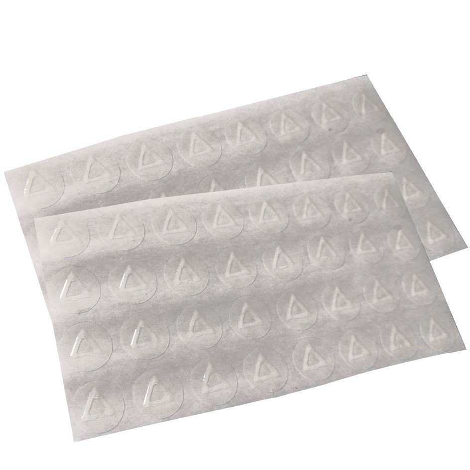 Wholesale Transparent Blind Triangle Tactile Sticker Warning Clear Vinyl Braille Sticker