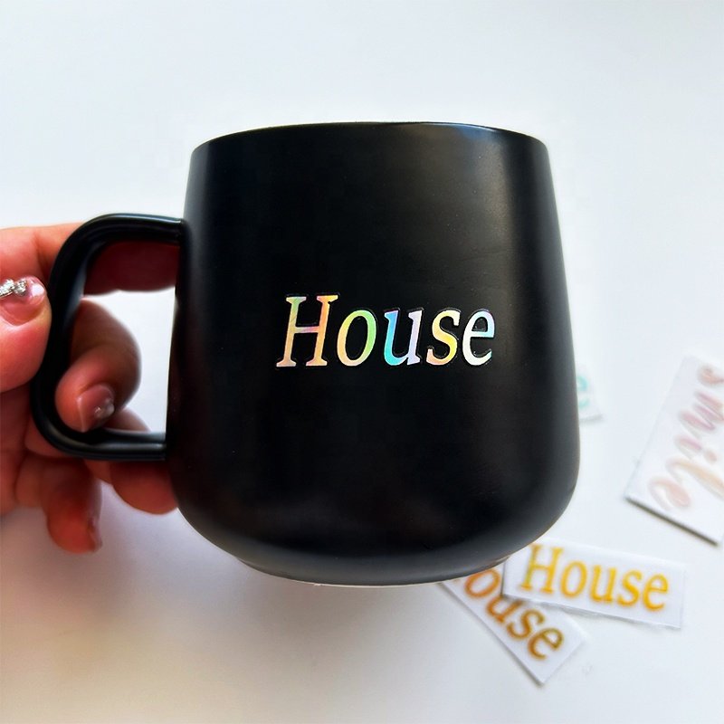 Low Moq Strong Adhesive Waterproof Product Packing Die Cut Transfer Sticker Custom Logo DTF UV Transfer Label Stickers