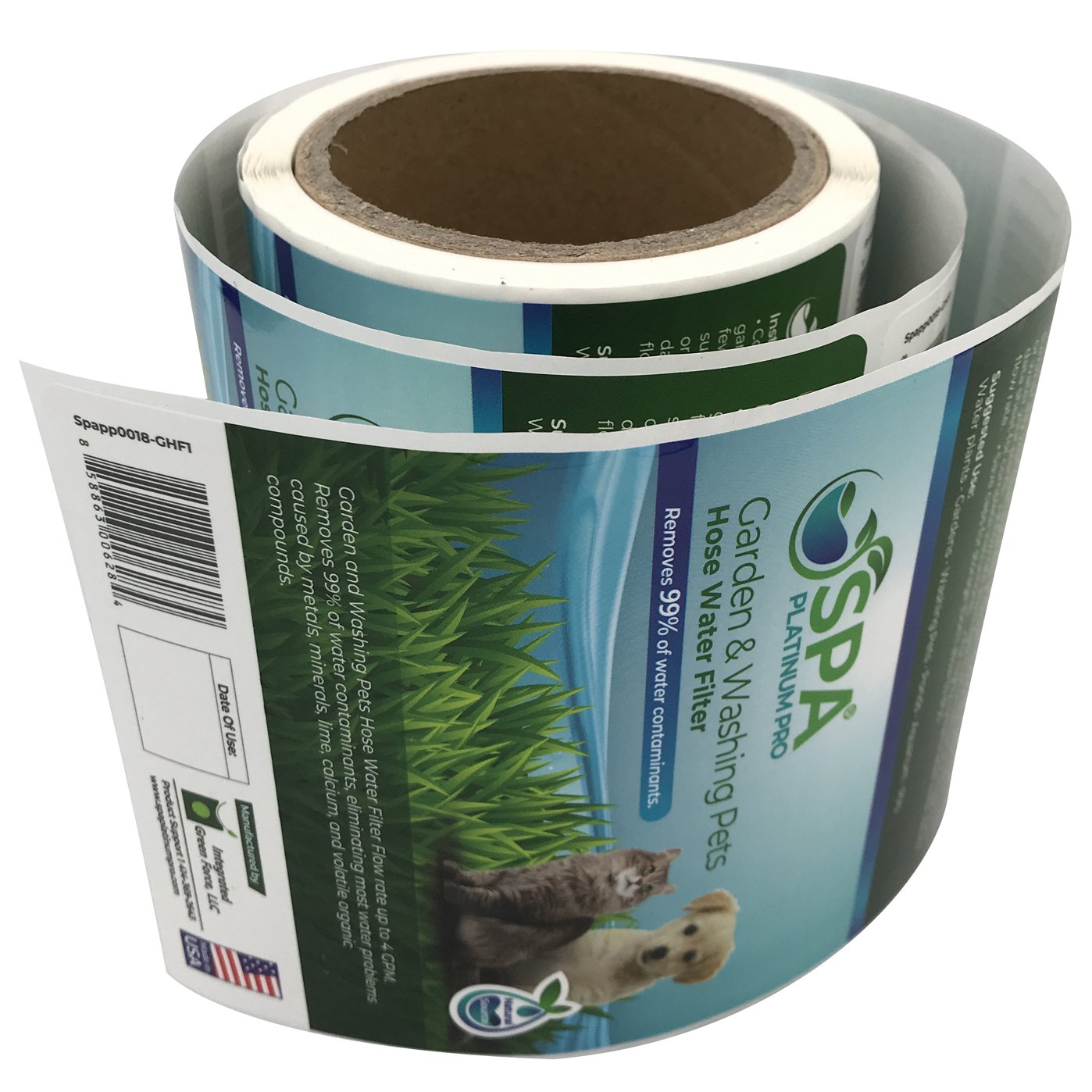 Wholesale High Quality Custom Waterproof Sticker Label packaging Roll labels