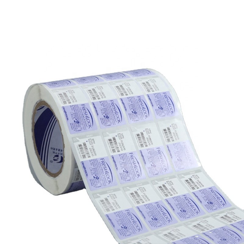Customized Packaging And Labeling Services Package Label Stickers Hot Stamp Printing Foil Sticker Label