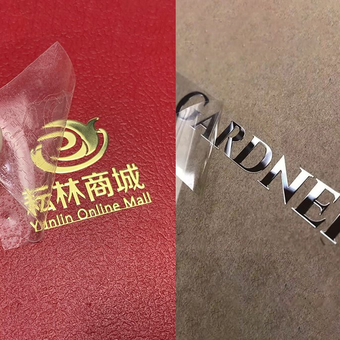 Manufacturer Customized Printed Gold Logo Pressed 3d Label Metal Transparent Uv Transfer Sticker