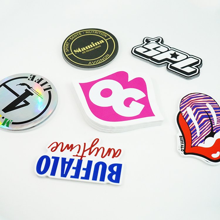 Custom Logo Hot Selling Cartoon Anime Kawaii Waterproof Die Cut Vinyl Sticker for Laptop Decorative