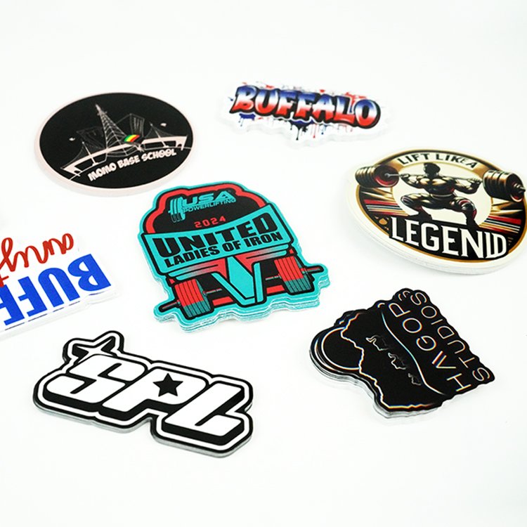 Custom Logo Hot Selling Cartoon Anime Kawaii Waterproof Die Cut Vinyl Sticker for Laptop Decorative
