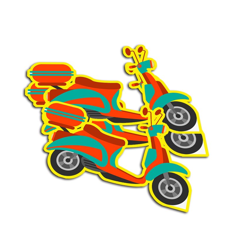 New Style Wholesale Factory Direct Sale Waterproof Mirror Sticker Paper Deco Sticker