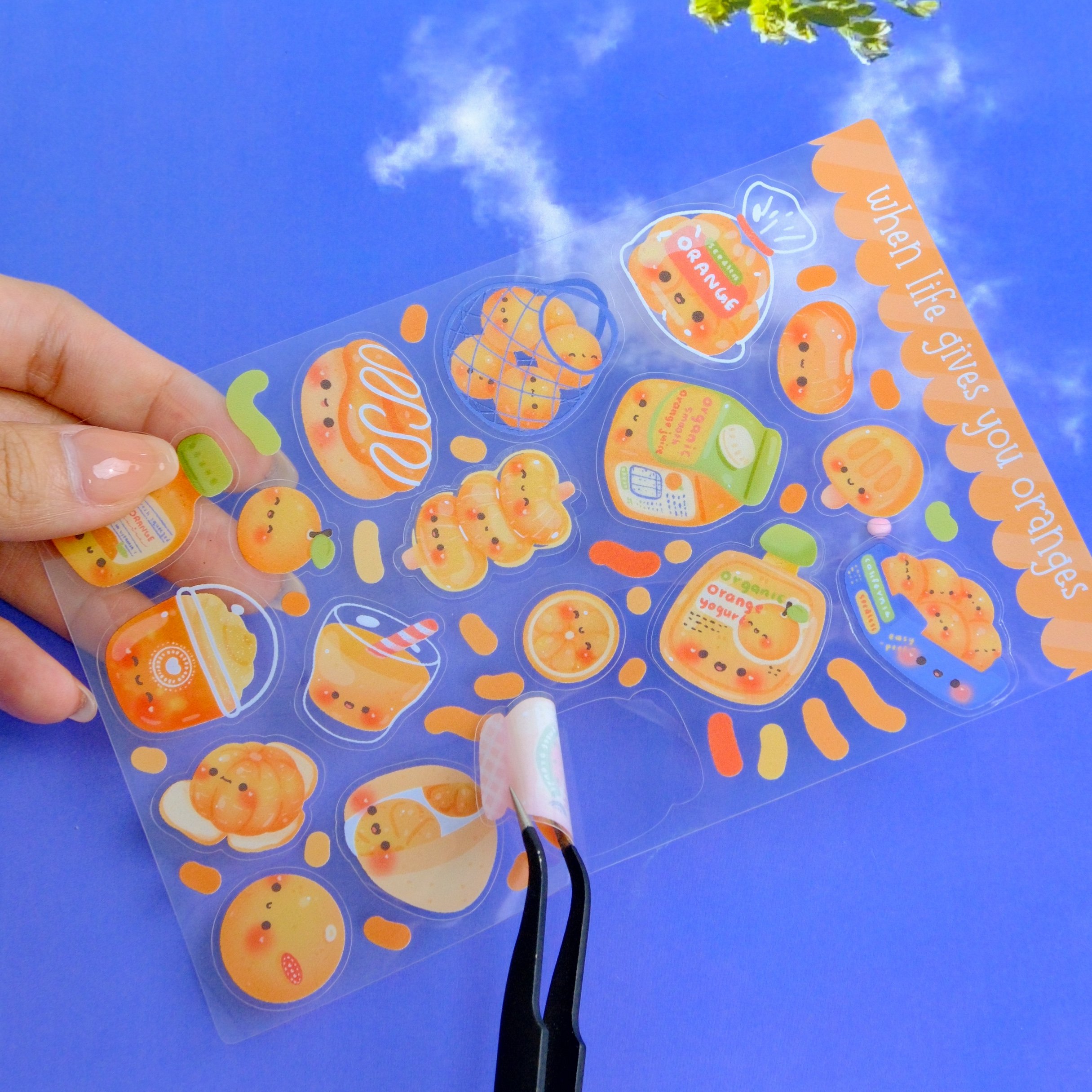 Custom Cartoon Bed Sheet Vinyl Stickers Waterproof Matte Decorative Stickers Custom Die Cut Logo Printing Label Stickers