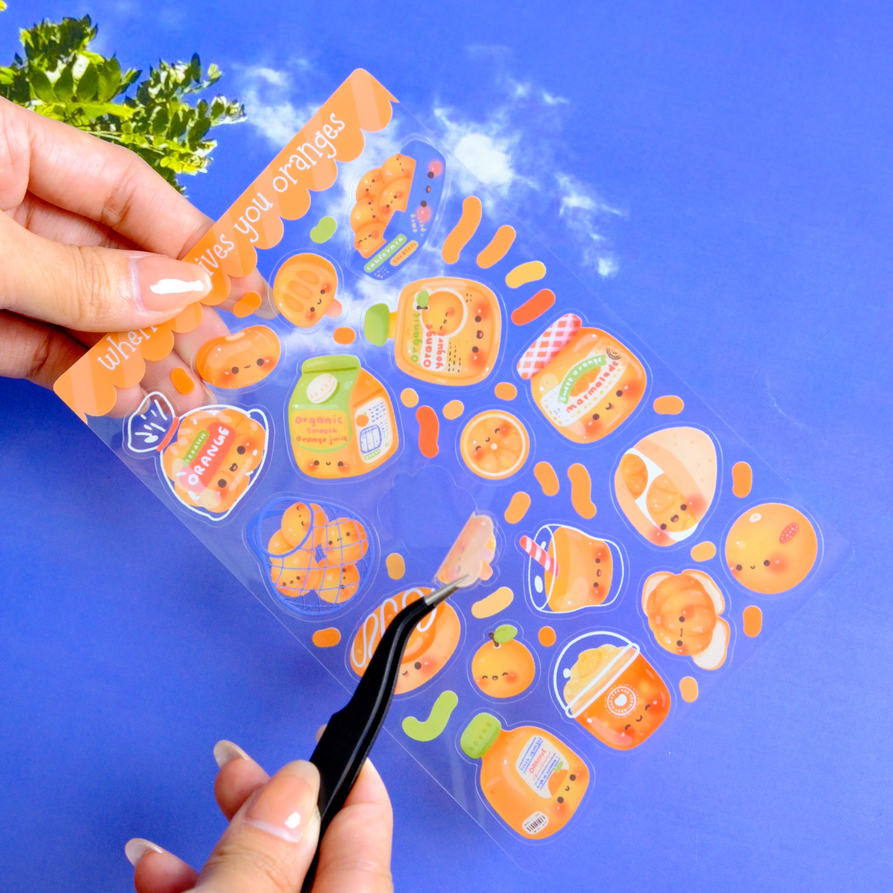 Custom Cartoon Bed Sheet Vinyl Stickers Waterproof Matte Decorative Stickers Custom Die Cut Logo Printing Label Stickers