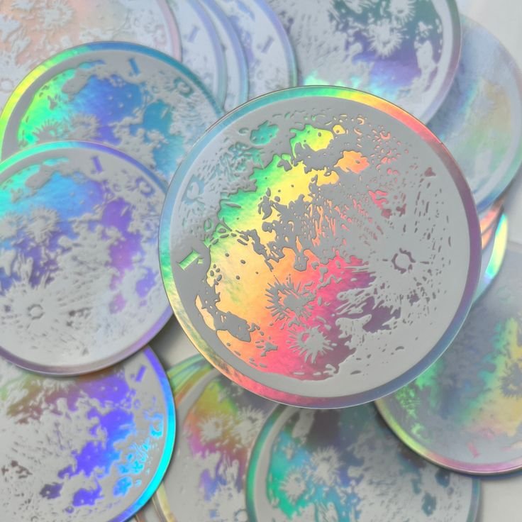 Low MOQ Custom Stickers Print Adhesive Vinyl PVC Logo Die Cut Sticker Waterproof Hologram Cartoon Stickers Custom
