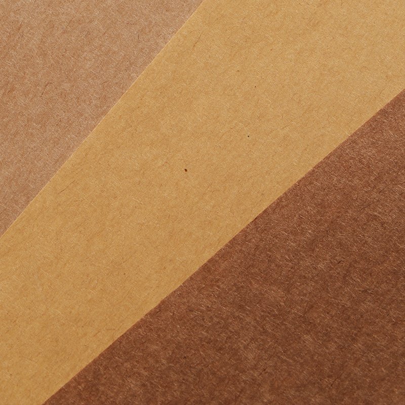 HH 045 Flexography Custom Logo Printing Kraft Paper Sticker Adhesive A4 Sticker Paper