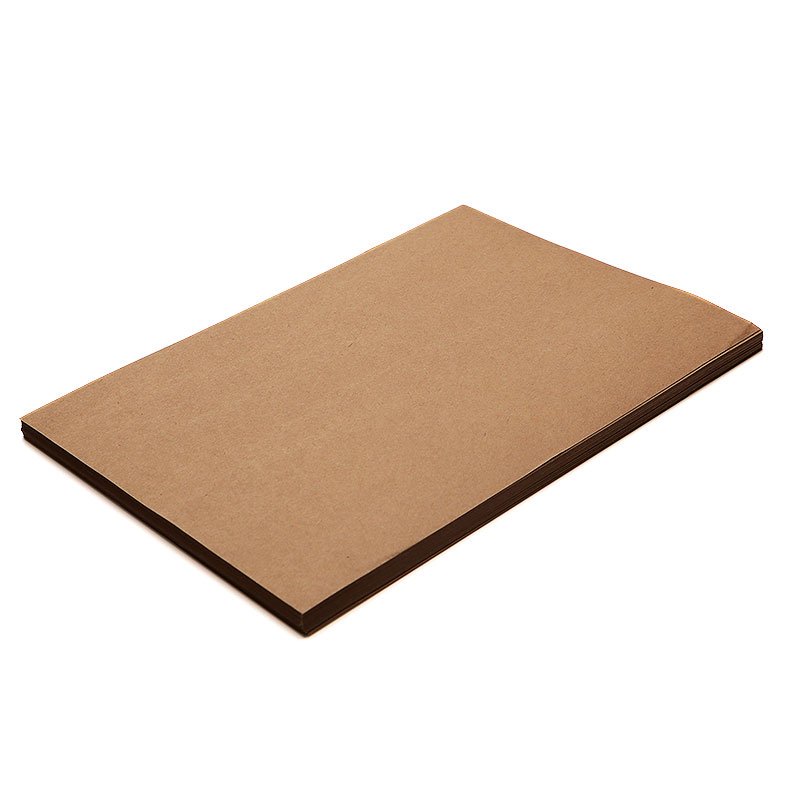 HH 045 Flexography Custom Logo Printing Kraft Paper Sticker Adhesive A4 Sticker Paper