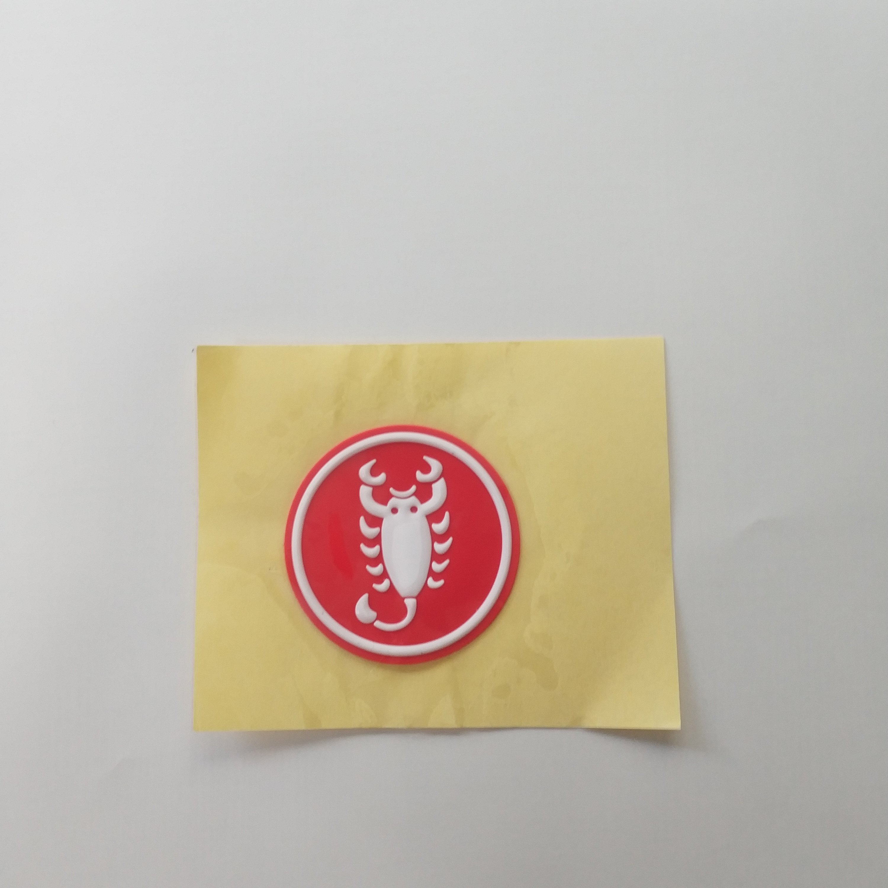 Factory Custom Heat Transfer 3D Silicone Logo Sticker for Clothing