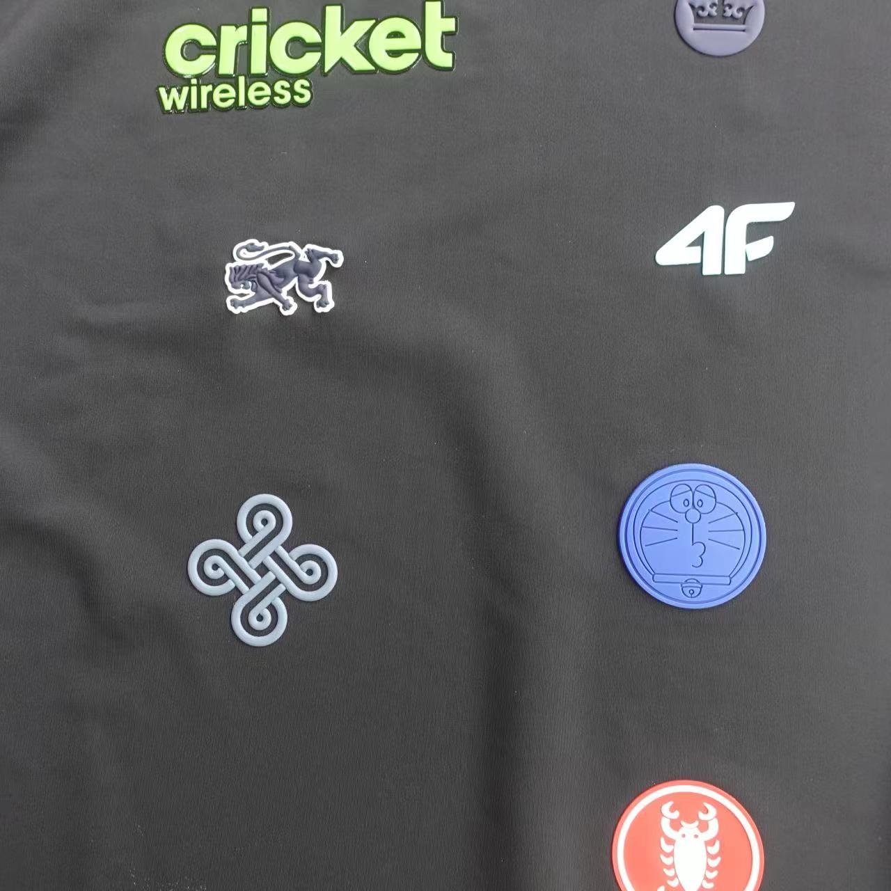 Factory Custom Heat Transfer 3D Silicone Logo Sticker for Clothing