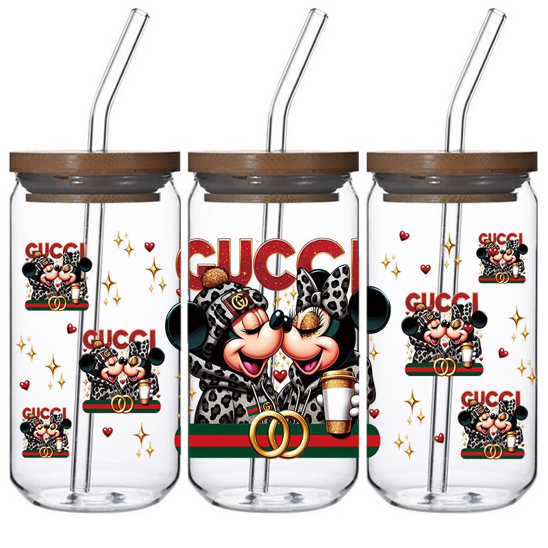 Spot New Products uv dtf printing printer for uv stickers printing 16oz Uv Dtf Cup Wraps Transfers