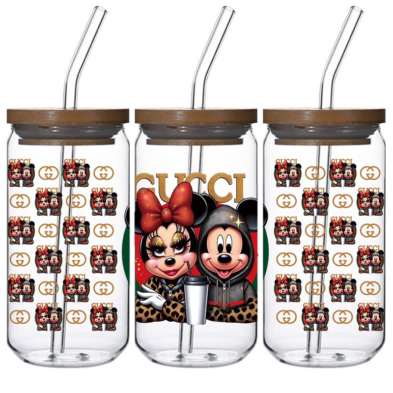 Spot New Products uv dtf printing printer for uv stickers printing 16oz Uv Dtf Cup Wraps Transfers