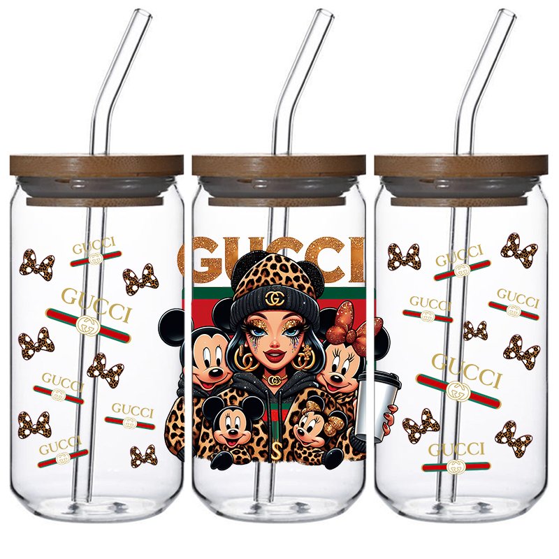 Spot New Products uv dtf printing printer for uv stickers printing 16oz Uv Dtf Cup Wraps Transfers