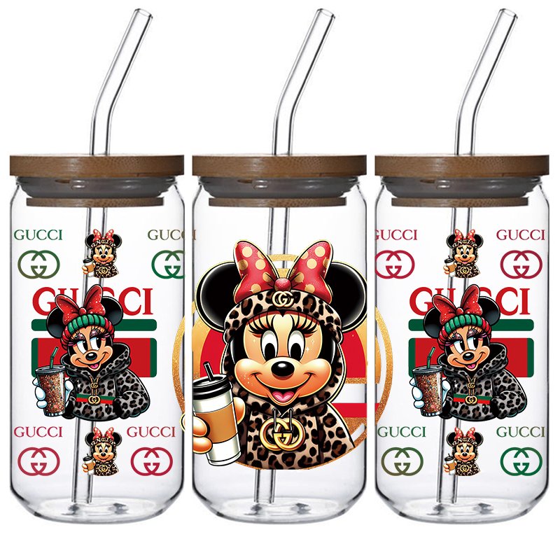 Spot New Products uv dtf printing printer for uv stickers printing 16oz Uv Dtf Cup Wraps Transfers