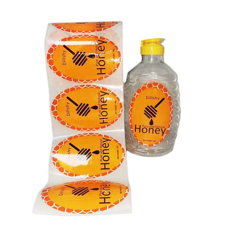 Attractive Gold foil Custom Sticker Die Cut for Products