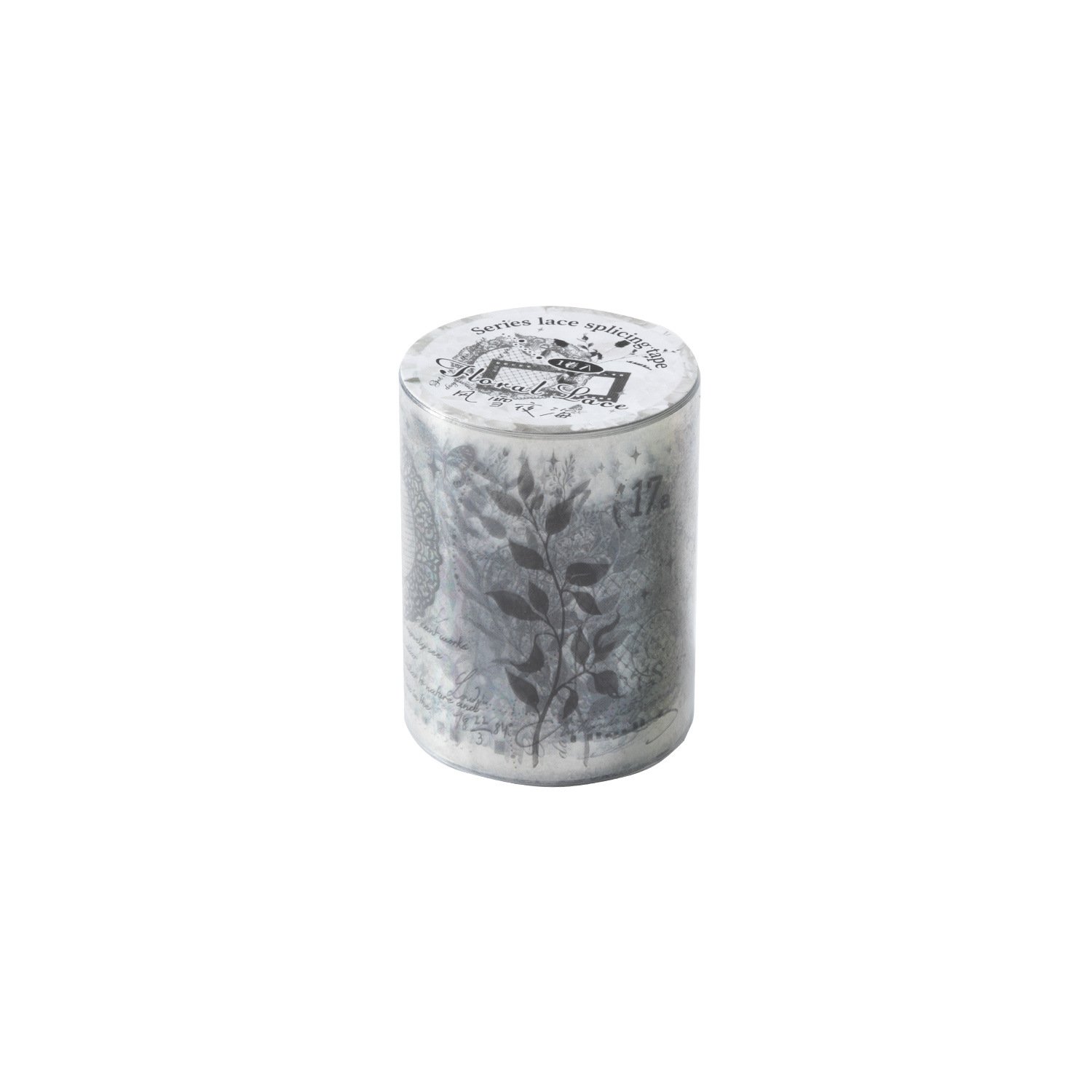 2M/Roll Tape Flower Lace Series Lace Collage Handbook DIY Decorative Circular Stickers
