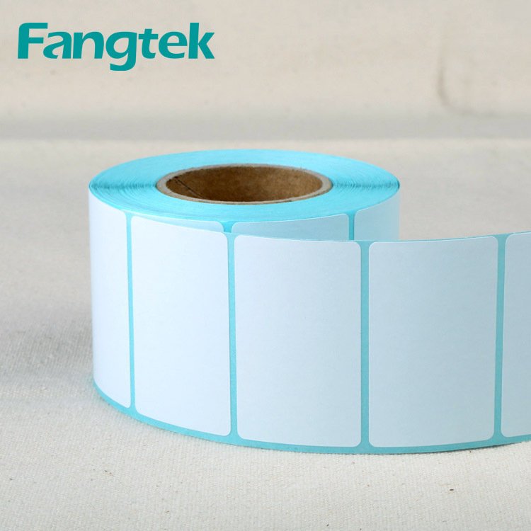 50mm*30mm 1000pcs one roll Direct Thermal Barcode Label Blank Stickers small shipping boxes label