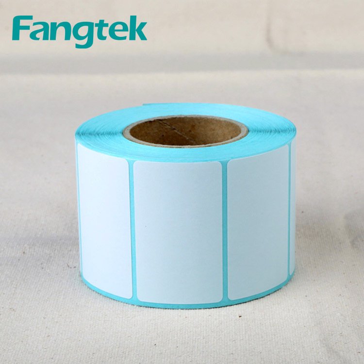 50mm*30mm 1000pcs one roll Direct Thermal Barcode Label Blank Stickers small shipping boxes label