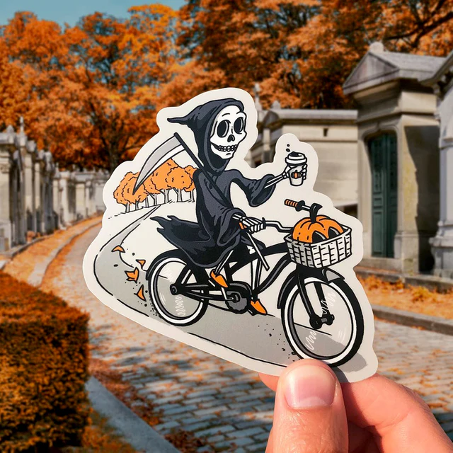 Die Cut Security Eggshell Cap Vinyl Custom Holographic Stickers Waterproof Stickers Printing Cute Decoration Die Cut Sticker