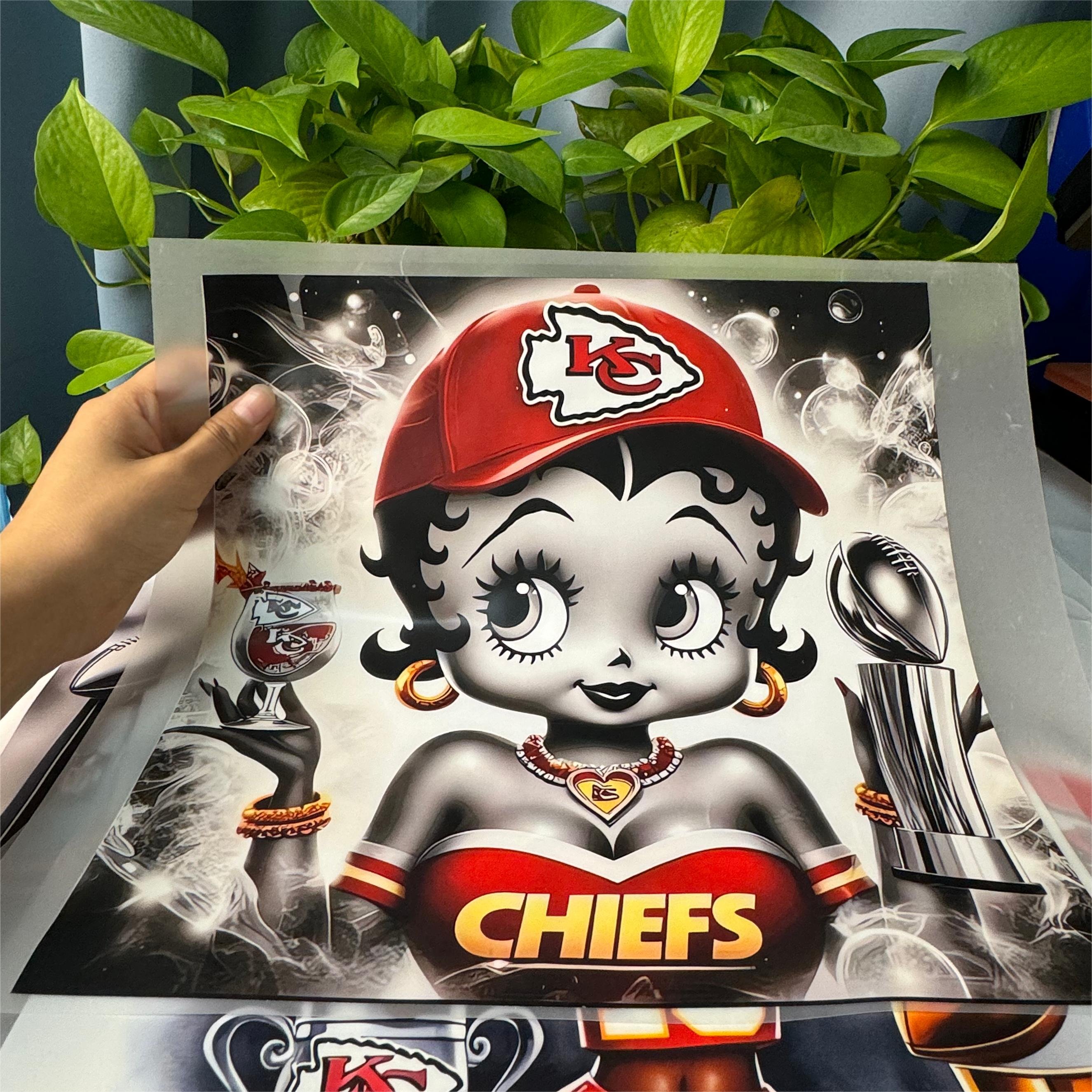 High Quality Custom Girls Design Heat Transfer Sticker Screen Printing Clothes Wholesale DTF Heat Transfer Sticker