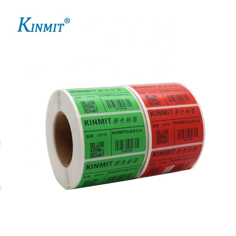 Custom Adhesive Paper Label Stickers Roll For Labelling Gun, Labeling Machine