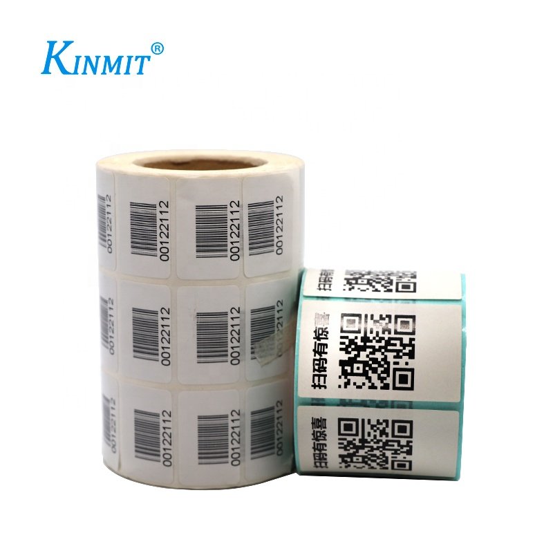 Custom Adhesive Paper Label Stickers Roll For Labelling Gun, Labeling Machine
