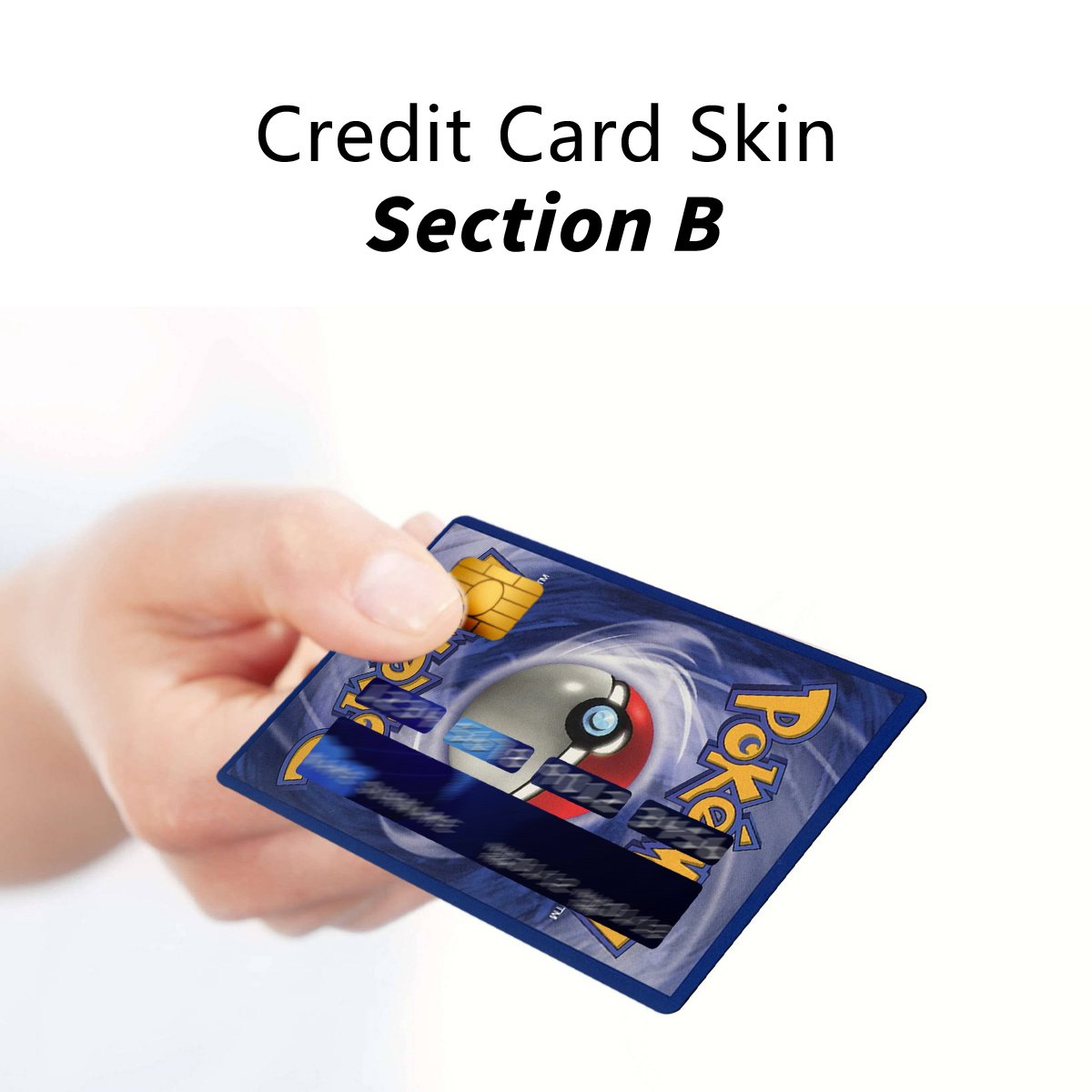 Free Design Custom Removeable ATM Credit Card Skin Stickers