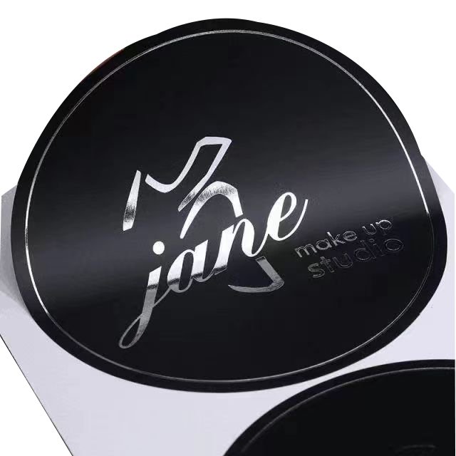 Custom Printed Roll Plastic Waterproof Synthetic Paper Adhesive Vinyl PVC Round Circle Brand Logo waterproof Sticker