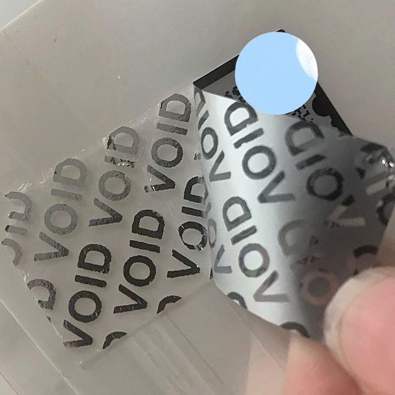 PX7533 Warranty Custom Waterproof Security Seal Sticker Label Seal Tamper VOID Labels Sticker