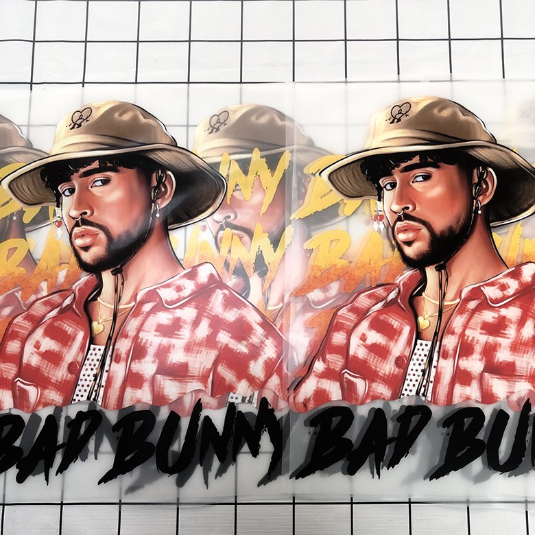 Factory wholesale designer black girl dtf heat press designs vinyl soft plastisol sticker logo dtf black history heat transfer