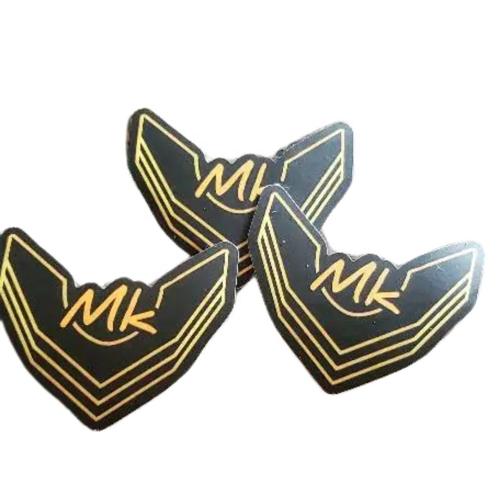 Custom Small MOQ Hight Quality Outdoor Weatherproof Vinyl PVC Bumper Stickers Die Cut Stickers for Car Stickers Printing