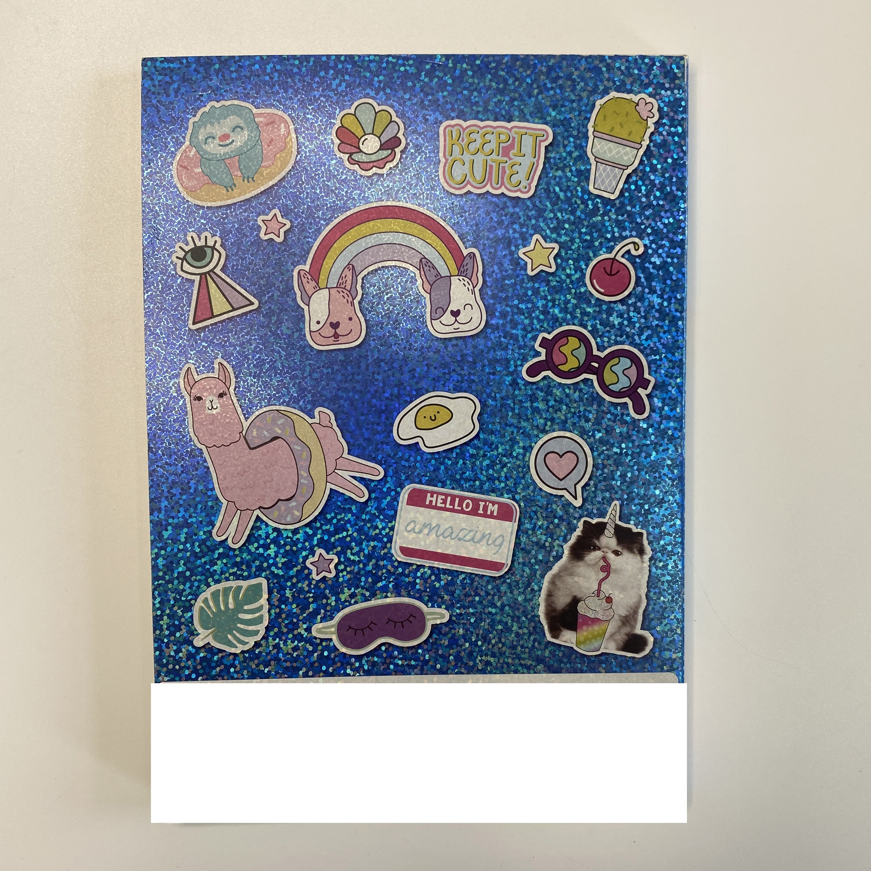 A5 High quality custom printing full color children activity rewards kids reusable sticker book Blue