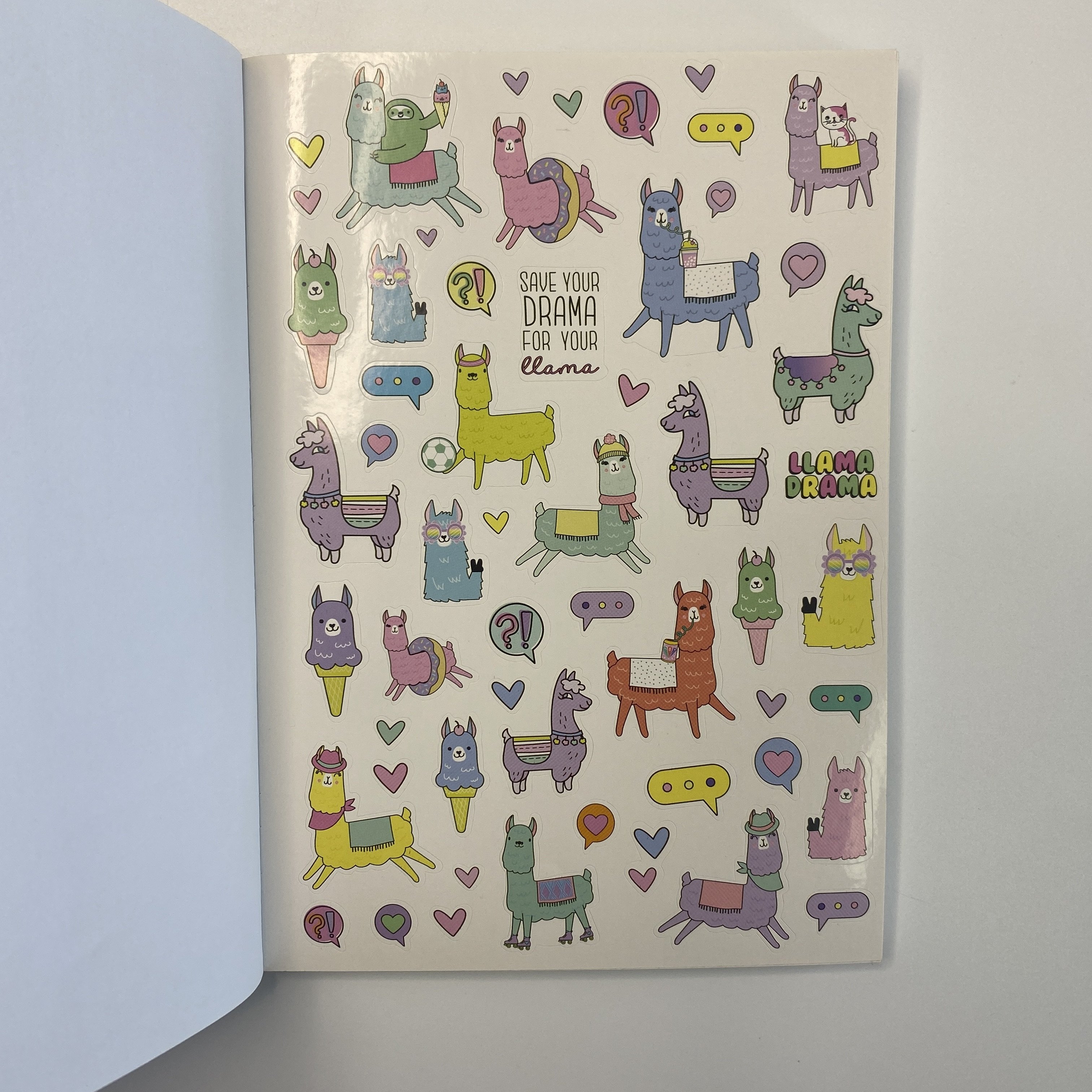 A5 High quality custom printing full color children activity rewards kids reusable sticker book Blue