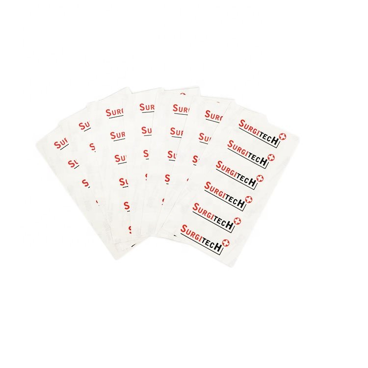 Strong adhesive waterproof custom design company logo sticker label