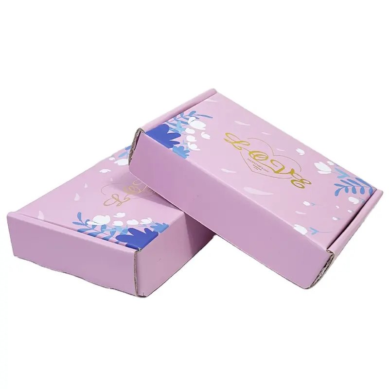 Cardboard Boxes Cardboard Carton Clothing Hat Shipping Boxes Packaging Corrugated Mailing Box for Shipping Custom Colored Paper