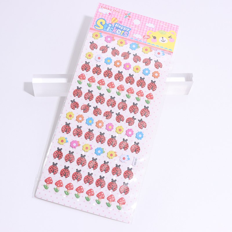 Vigreat Anime Stickers Bulk Custom 3D Epoxy Stickers Epoxy Sticker Sheet No MOQ