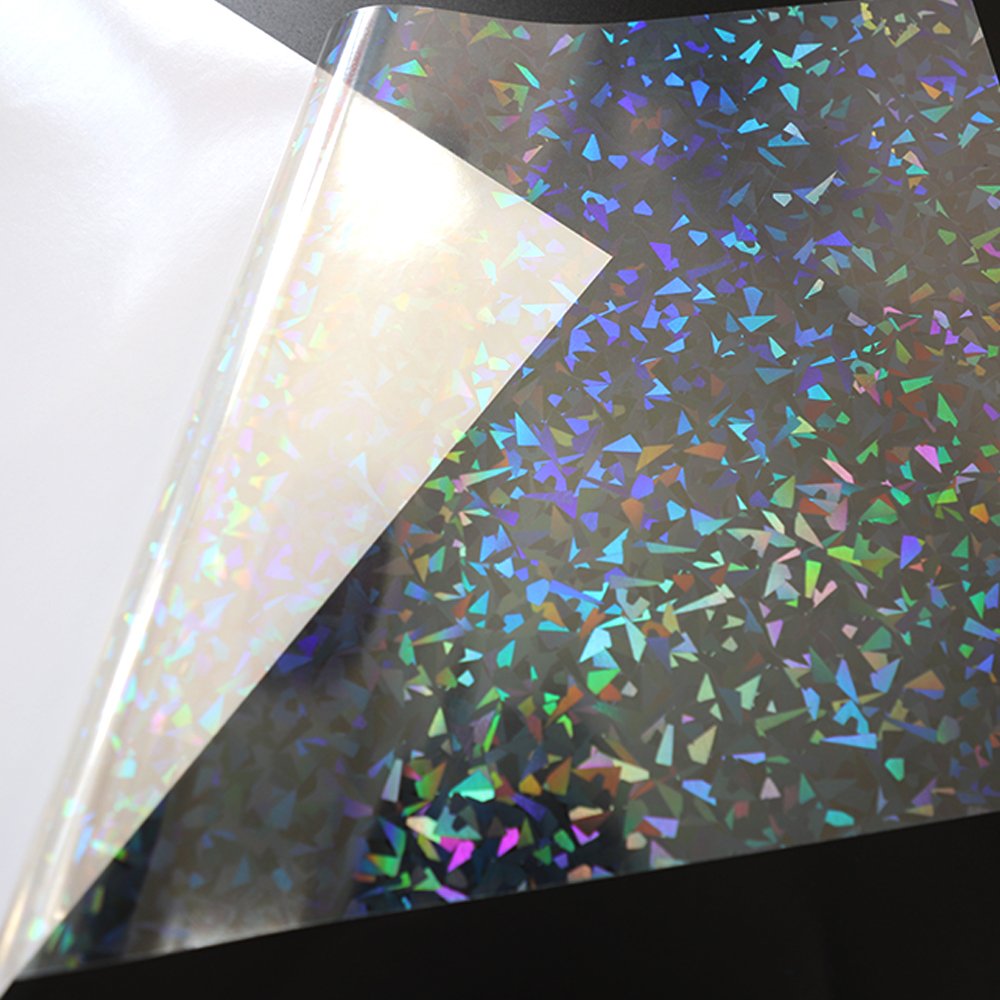 Inkjet Printable Clear A4 Sticker Paper Adhesive Waterproof Film Transparent Holographic Overlay Lamination Vinyl Stickers Paper