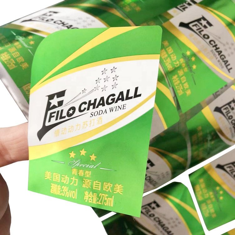 BOPP Material Waterproof Labels and Stickers