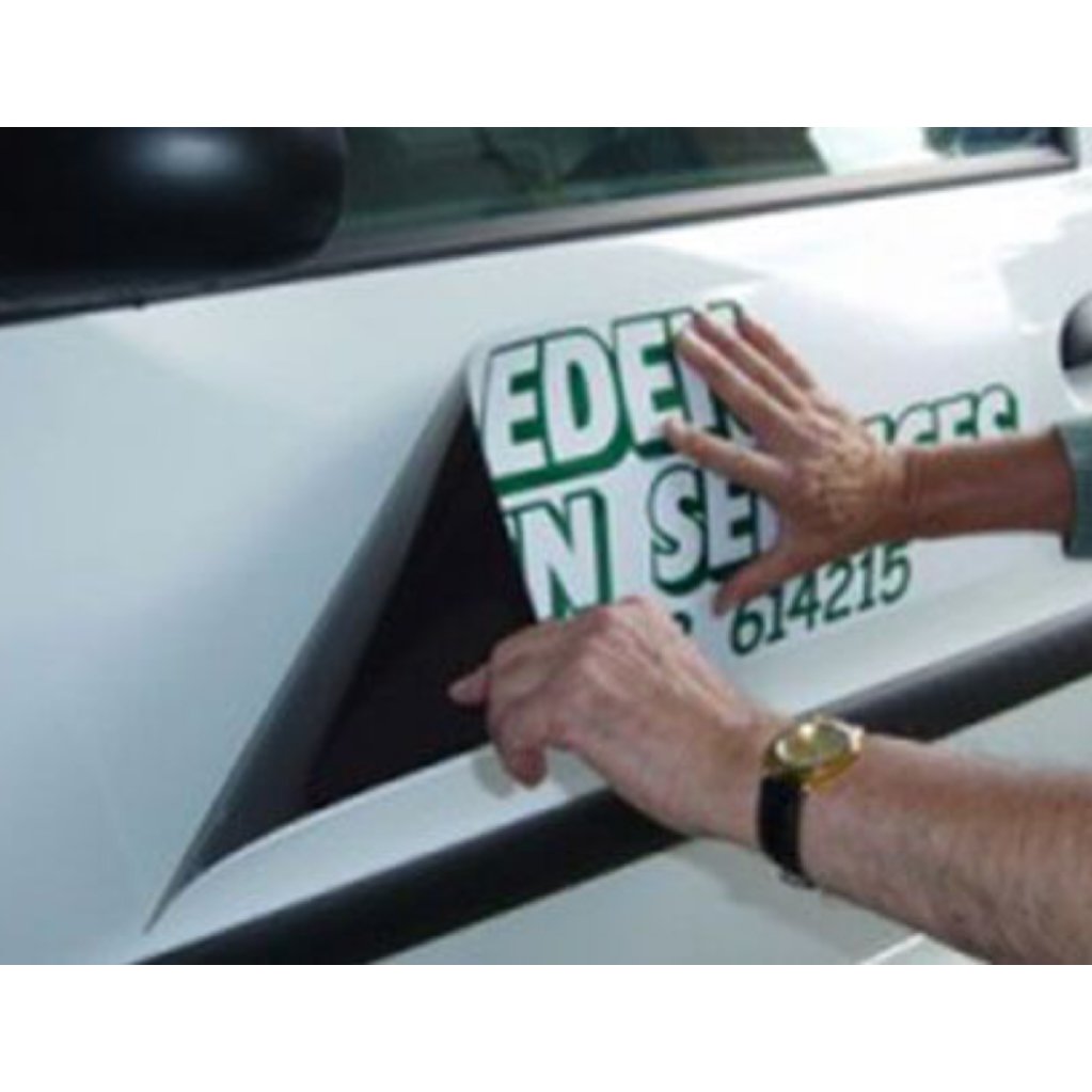 Custom Magnet Vehicle Sticker Bumper Removable Advertise Sign For Van Truck Magnetic Stickers